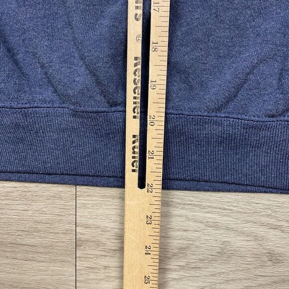 Vintage Sweatshirt Mens Large Blue 90s College Fraternity Crewneck - Picture 8 of 9